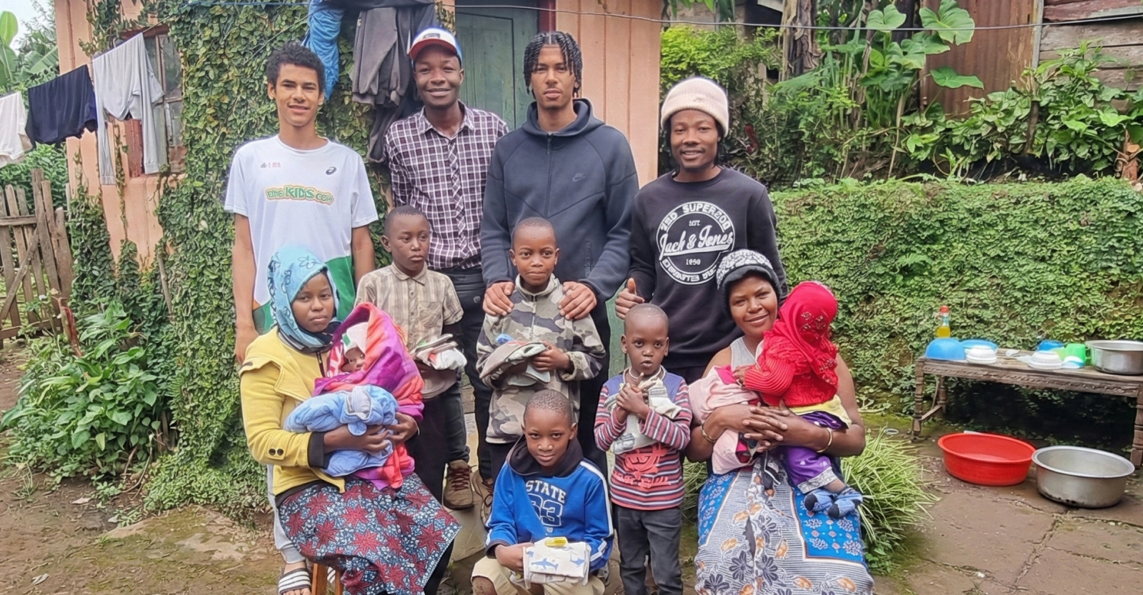 Extended family in Moshi